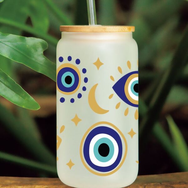 Wholesale UV Transfer Paste Glass Crystal Label Crystal Paste Cross-border Special Paste for 16oz Glass Cup 23cmX11cm