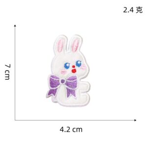 Self-adhesive plush rabbit 6#