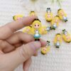 Wholesale 10pcs 3D Stereoscopic Silicone Cute Cartoon Beads