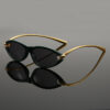 Wholesale Cat-Eye Sunglasses High-End Ins Rope Knot Oval Sunglasses