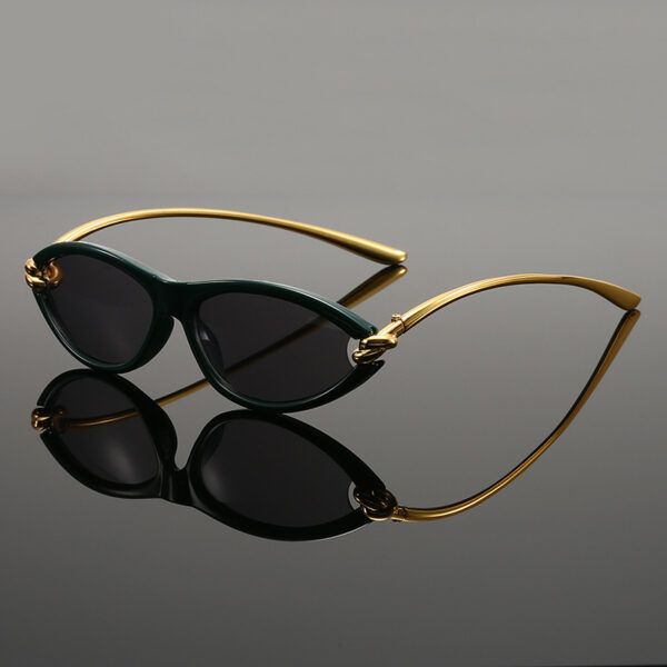 Wholesale Cat-Eye Sunglasses High-End Ins Rope Knot Oval Sunglasses