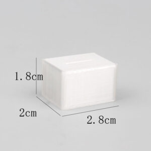 Translucent rectangle / [you can change the color, please contact customer service]