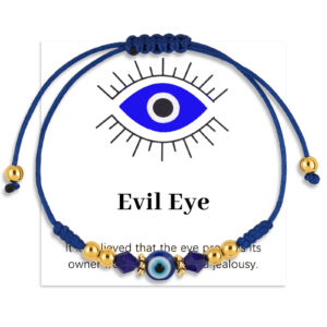 Blue devil's eye bracelet