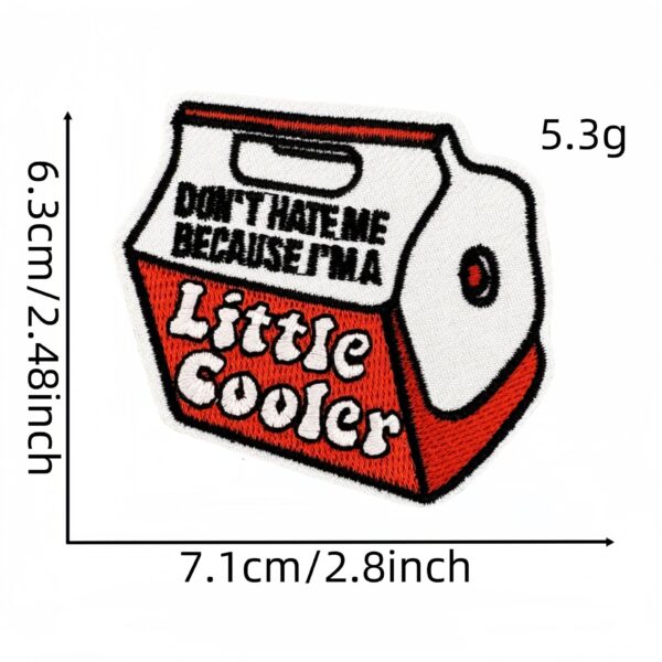 O1CN01Yyi54n2DZOKPzWI0t_3283688623-0-cib Wholesale Cartoon Fun Quirky Style English Letter Animal Character Velcro Badge Patch