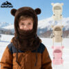 Wholesale Cute Little Bear Ear Protection and Neck Wrap Kids Winter Hat