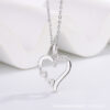 Wholesale Heart-Shaped Titanium Steel Necklace