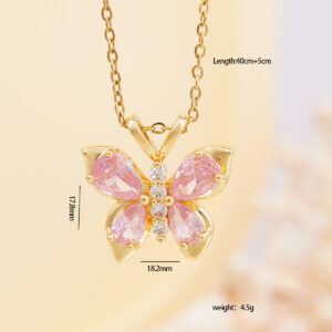 Butterfly gold 017
