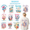 Wholesale Summer Tropical Ice Cream UV DTF Ready to Press Transfers Wraps