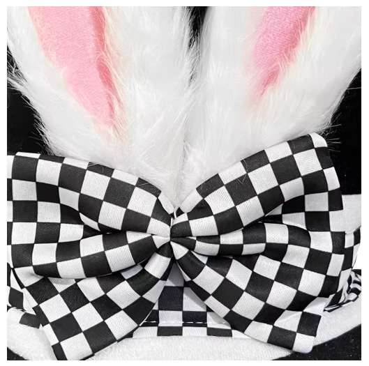 O1CN01Z8NFWX1iZA5GTOqgB_2218974074426-0-cib Wholesale Party Velvet Plush Rabbit Ears Easter High Hat