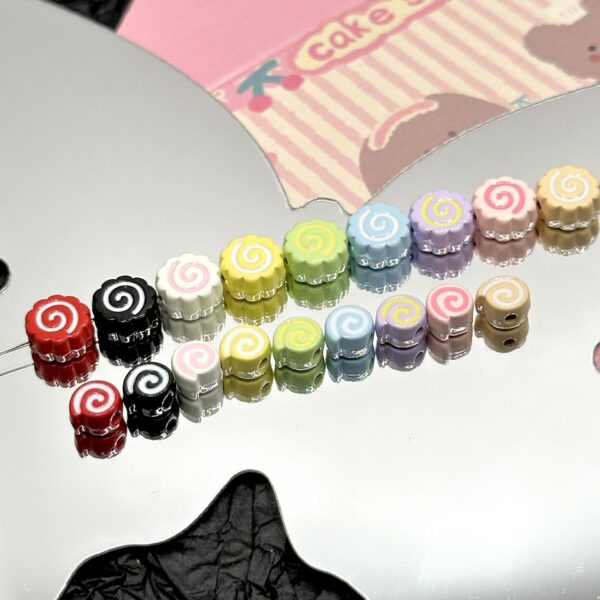 Wholesale Cute Colorfulful Shrimp Cakes, Fish Boards, Lollipops, Alloy Beads, DIY