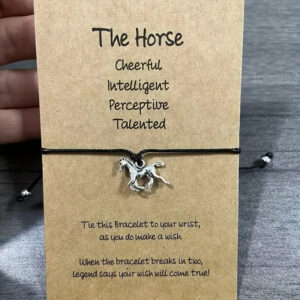 Braided rope + horse