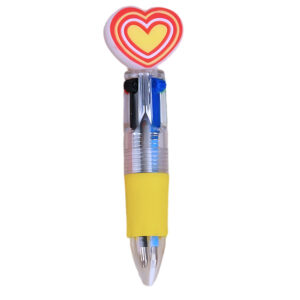 Bullet type 0.5 / Yellow multi-layered love heart