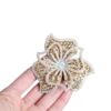 Wholesale Rhinestone sequin floral embroidery DIY Patches