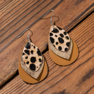 Leopard print yellow