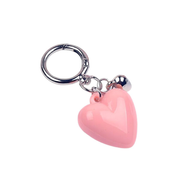 Wholesale Candy-Colored Heart KeychainMobile Phone Chain