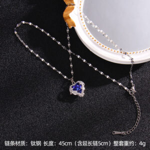 Steel color inside blue A006