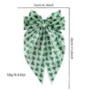 O1CN01ZUFASe22z4p5vXMXd_2215750047190-0-cib Wholesale green flower bows, long ribbons, and St. Patrick's Day hair clips