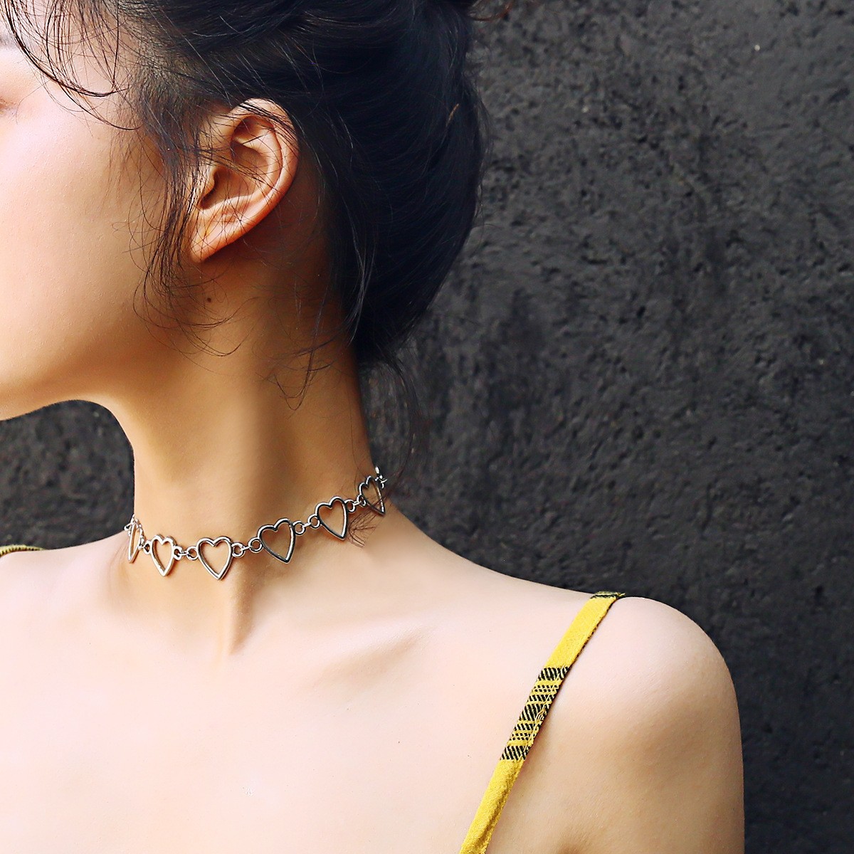 Wholesale Alloy Necklace Creative Simple Women Love Necklace