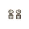 Wholesale Geometric square diamond droplet shaped Bohemian style earrings
