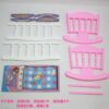 Wholesale Large Assembled Shaking Bed Play House Toy Simulation Small Furniture Doll House Princess Role Playing Baby Shaking Bed