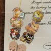 Wholesale Embossed cartoon lucky cat acrylic beads