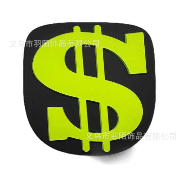 Wholesale 10pcs Cartoon Stop Gesture Pattern Silicone Beads