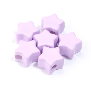 Pentagram purple / Outer diameter 22.5mm, hole diameter 6.2mm