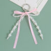 Wholesale Ribbon Bow Pendant Love Accessories Key Chain