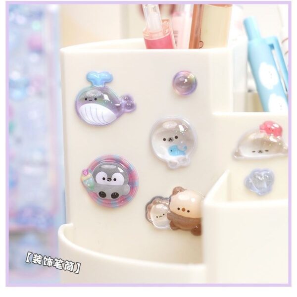 Wholesale Cartoon Fun Decoration Cute Relief 3D Stickers