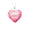 Wholesale Pink Love Candy Color Valentine's Day Acrylic Earrings