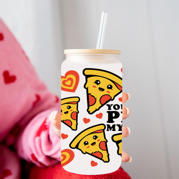 Wholesale Uv Transfer Sticker Glass Cup Crystal Label Crystal Sticker Cross-Border Exclusive for 16oz Glass Cup Special Sticker 23Cmx11Cm