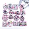 O1CN01Zi3lGd1l5L9HWq7ME_2221007554767-0-cib Wholesale style double-sided embossed printed beaded bag charms and aessories.