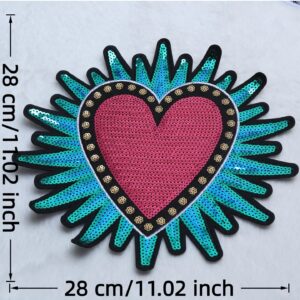 Red heart-------Adhesive style