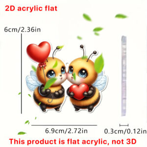 Little Bee Keychain