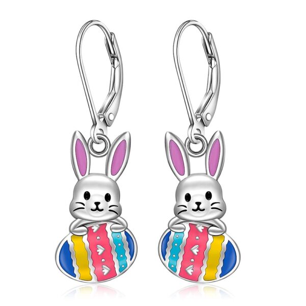 O1CN01ZihRyA1jRCglaL5Zo_2218070274544-0-cib Wholesale Rabbit Easter Egg Clover Easter Earrings