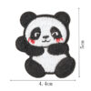 O1CN01ZkHzm31C3V083f0FC_2893910025-0-cib Wholesale Cute cartoon panda embroidery DIY Patches