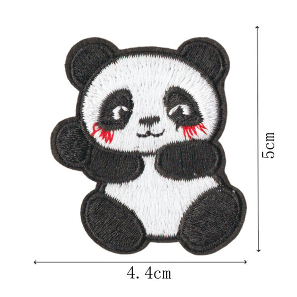 O1CN01ZkHzm31C3V083f0FC_2893910025-0-cib Wholesale Cute cartoon panda embroidery DIY Patches