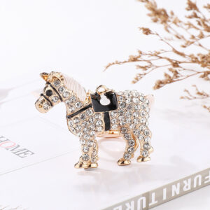 [white] diamond zodiac horse