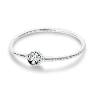 KTB014-Tree of Life Snake Bone Foundation Chain / 19CM