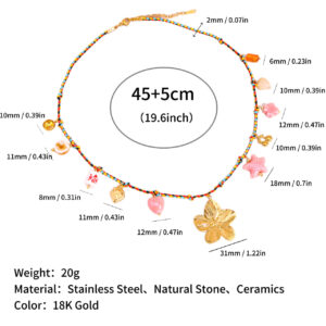 (flower style) 14 knots