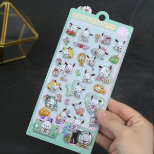 3D embossed sticker [Pacha Dog] / bag