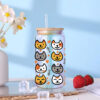 Wholesale Uv Transfer Sticker Glass C Crystal Label Crystal Sticker Exclusive for 16oz Glass C Special Sticker 23Cmx11Cm
