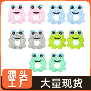 Wholesale 10pcs Cute Frog Focal Beads