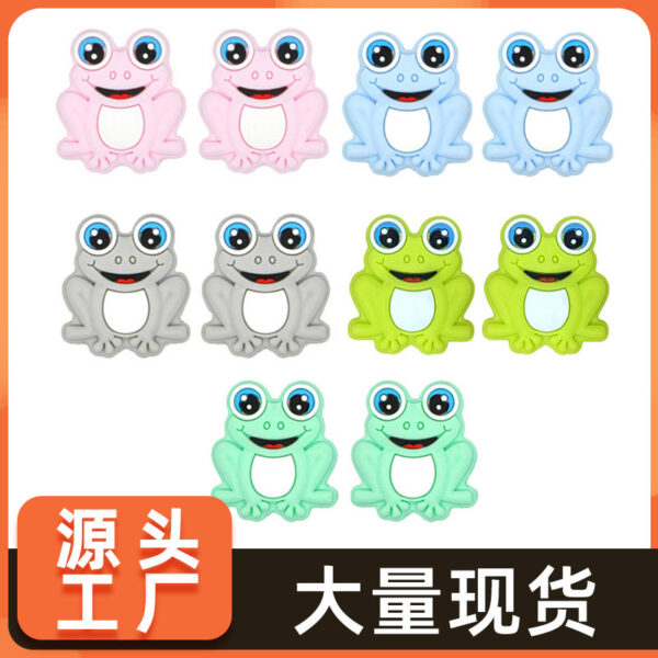 O1CN01ZxWQaR1gxJdcKv7QL_2213192904208-0-cib Wholesale Cute Frog Focal Beads