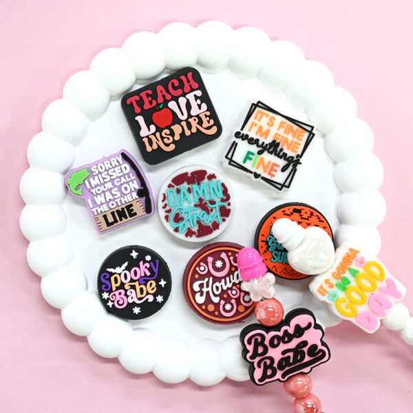 O1CN01ZzQTRf1t0m2DNZwtN_2207248195840-0-cib Wholesale Random Flower Horror Phrase Focal Beads