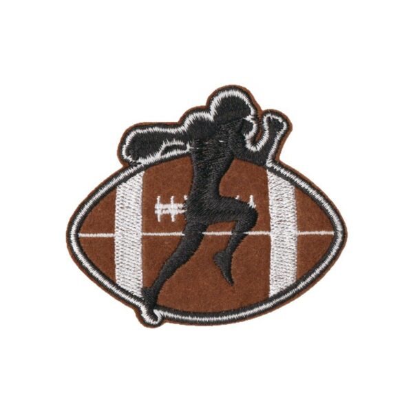 Wholesale Cartoon Rugby Leopard Print Embroidery Cloth Patch