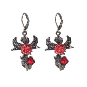 Wings rose cross 714-17