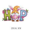 Wholesale Easter Car Rabbit Cartoon UV DTF Ready to Press Transfers Wraps