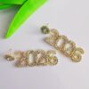 Wholesale 2026 digital rhinestone earrings