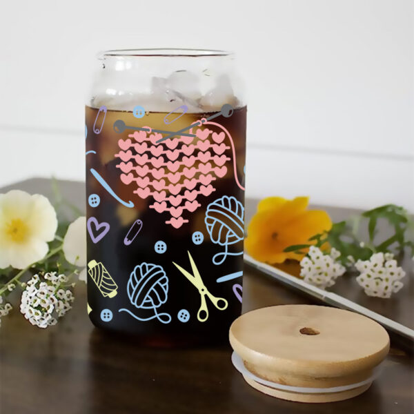 Wholesale Uv Transfer Sticker Glass C Crystal Label Crystal Sticker Exclusive for 16oz Glass C Special Sticker 23Cmx11Cm